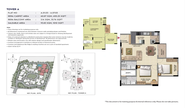 Shriram Sapphire Floor Plan