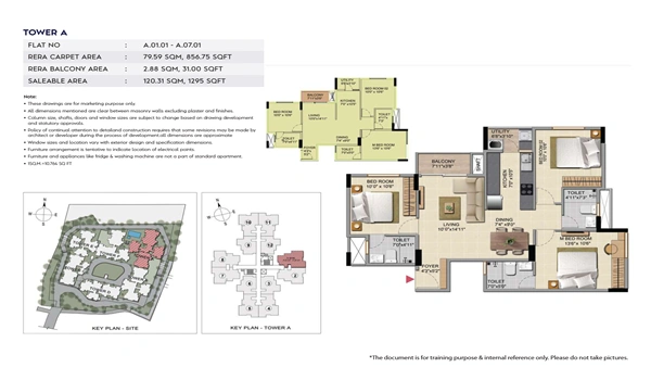 Shriram Sapphire Floor Plan