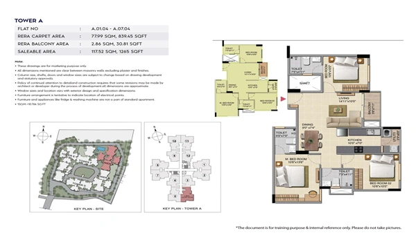 Shriram Sapphire Floor Plan